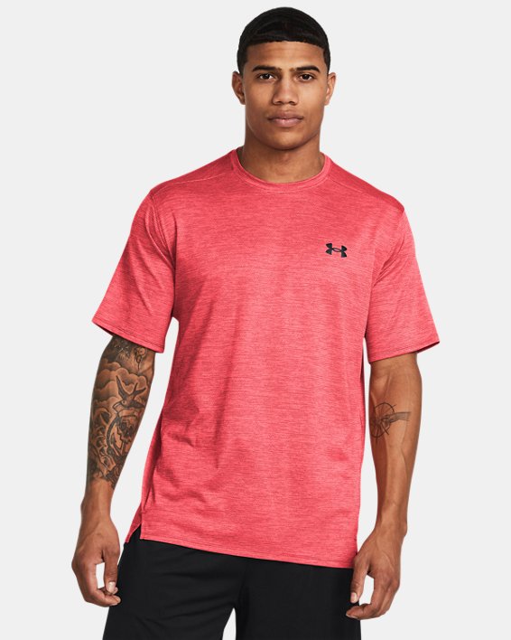 Tee-shirt à manches courtes UA Tech™ Vent pour homme, Red, pdpMainDesktop image number 0